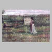105-0444 Lovis Corinth - Die Malerin Charlotte Berend an der Staffelei.JPG